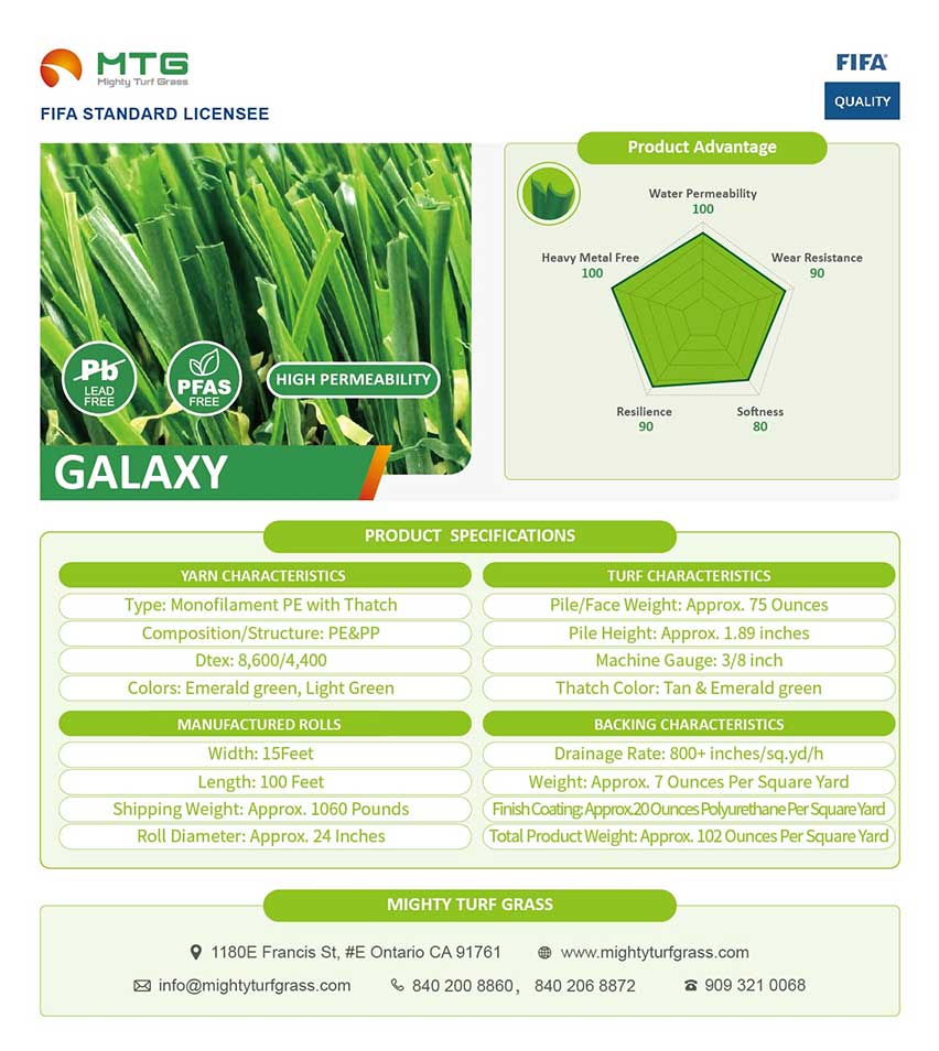 Galaxy Specification