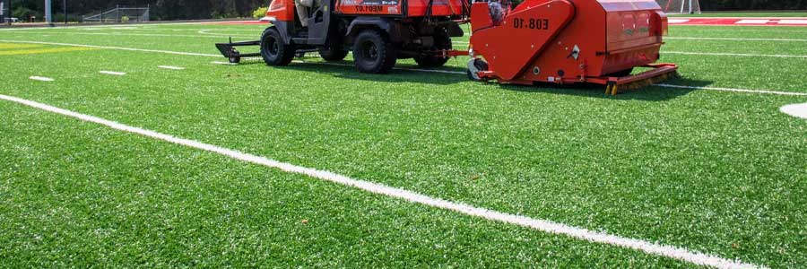 onderhoud kunstgras voetbalveld