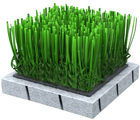 césped artificial sin relleno