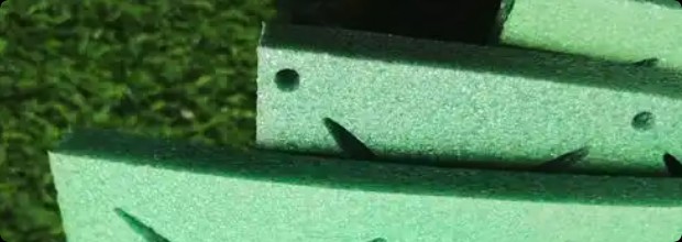 وسادة كوخ من العشب الصناعي 40 مم