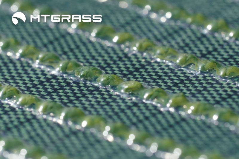 gazon artificiel à support recyclable