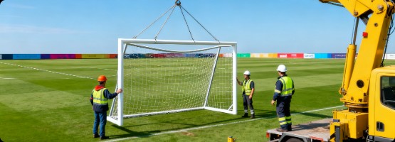 футбольное поле - поле для игры в бенди234