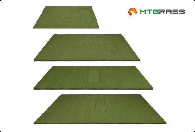 custom hitting mat to match golf