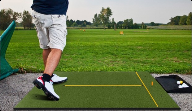 superior performance golf turf mat