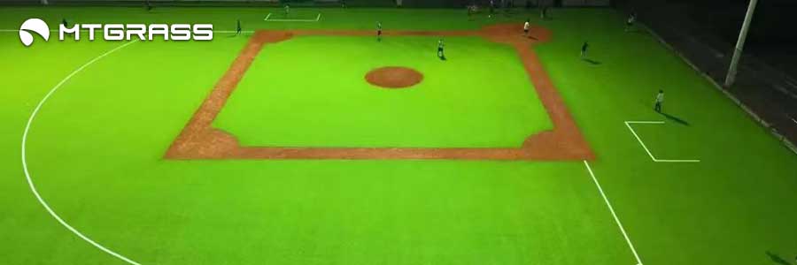 artificial grass baseball field