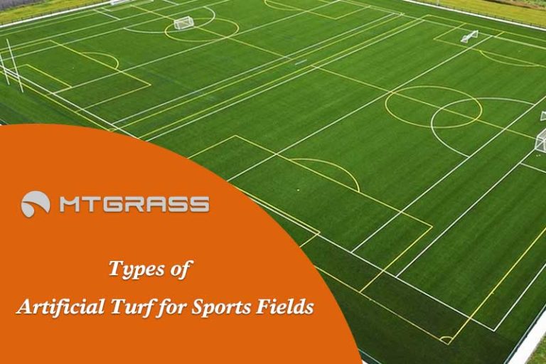 types of artificial turf for sports fields
